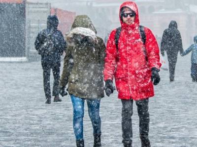 В Москве пойдет мокрый снег и резко упадет давление