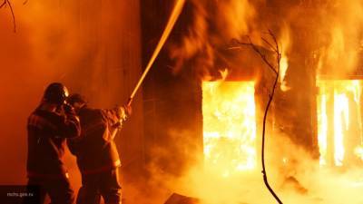 Два человека стали жертвами пожара в строящемся здании в Горно-Алтайске