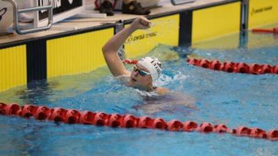 Настя Горбенко установила два рекорда Израиля по плаванию