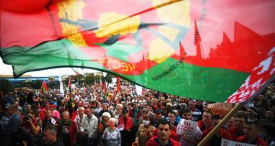 МВД: на митинги оппозиции в Беларуси вышли 400 человек, на провластные акции - 1,7 тыс