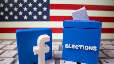 Facebook заблокировал 2,2 млн рекламных постов о выборах в США