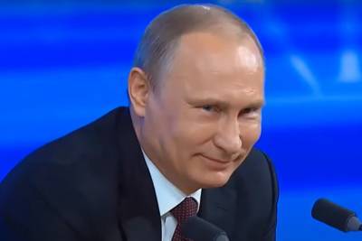 «Нравится тело хорошее»: опубликованы самые лучшие шутки Путина