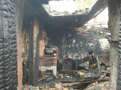 В Харьковской области спасатели ликвидировали пожар в летней кухне