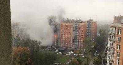В МЧС рассказали о пожаре в многоэтажке на ул. Гагарина