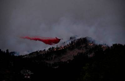 В Колорадо площадь пожара превысила 800 кв. км