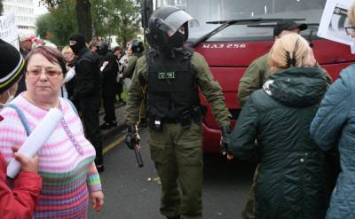 СМИ сообщили об участии 15 тысяч человек в протестной акции в Минске