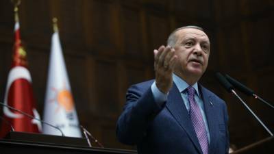 Президент Турции обвинил Россию в поддержке Армении