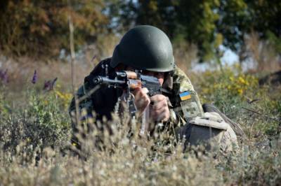 На Донбассе НВФ из гранатомета обстреляли окрестности Авдеевки, - штаб ООС