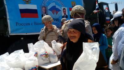 Российские военные провели три гуманитарных акции в Сирии