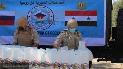 ЦПВС: военные РФ провели три гуманитарные акции в Сирии за прошедшие сутки