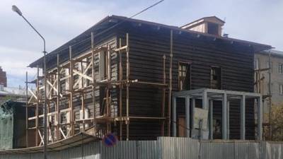 В рамках программы «Дом за рубль, завершается восстановление исторического дома по улице Савиных
