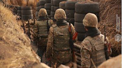 Минобороны Армении: ВС Азербайджана отброшены на южном направлении фронта