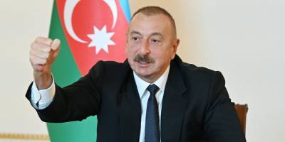 Алиев заявил о взятии под контроль 13 населенных пунктов в Нагорном Карабахе
