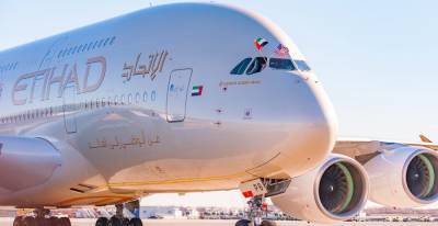 Первый коммерческий рейс Etihad Airways, с лидерами туриндустрии, прибыл в аэропорт Бен-Гурион