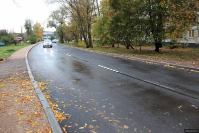 В Пскове отремонтировали улицу Петровскую