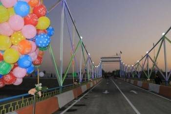 В Самаркандской области сдали в эксплуатацию мост, соединяющий три района
