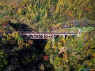 До "Чертова моста" на Сахалине продлят железнодорожную ветку