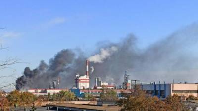 В Белоруссии горит одно из крупнейших предприятий страны