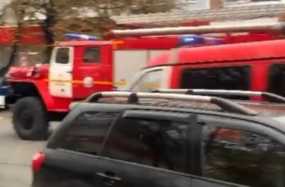 В центре Рязани заметили автомобили оперативных служб