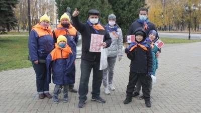 В Ижевске состоялся семейный пешеходный марафон «Мой город»