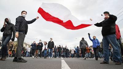 В МВД Белоруссии назвали число участников прошедших акций протеста в стране