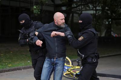 Названо число задержанных на протестных акциях в Белоруссии