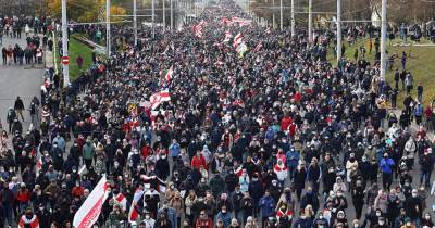 МВД Белоруссии насчитал 8 тысяч участников акций оппозиции в выходные