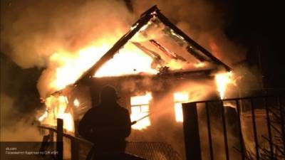 Женщина и двое детей сгорели заживо в жилом доме под Иркутском