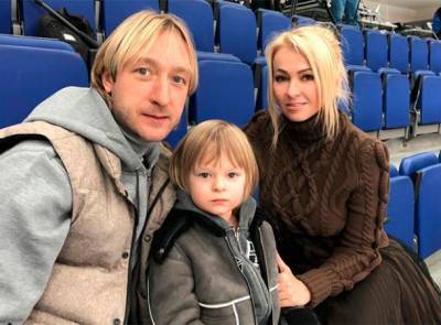 Евгений Плющенко с женой провел экскурсию по собственной ледовой арене