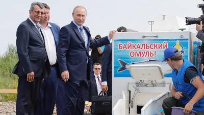 Путин поблагодарил Стивена Сигала за помощь в спасении байкальского омуля