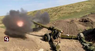 Армия обороны Карабаха подготовила видеоролик, посвященный "богам войны" — артиллеристам
