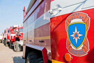 При пожаре в доме в Волгоградской области пострадал человек