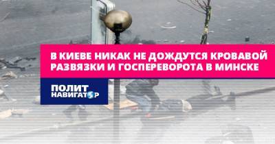 В Киеве никак не дождутся кровавой развязки и госпереворота в...