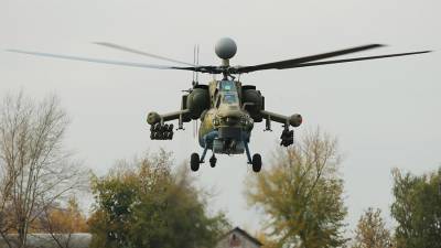 Вертолеты Ми-28НМ оснастят механизмом для запуска дронов-камикадзе