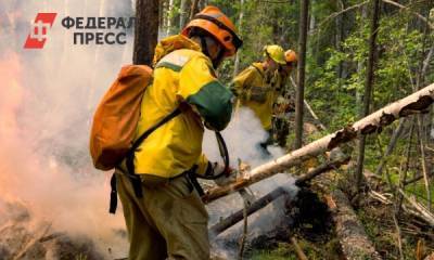 На Колыме спасатели справились с крупным лесным пожаром
