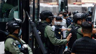 В Гонконге в день празднования годовщины основания КНР прошли задержания