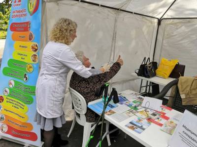 500 человек поучаствовали в акции "Мое здоровье" в парке Южно-Сахалинска