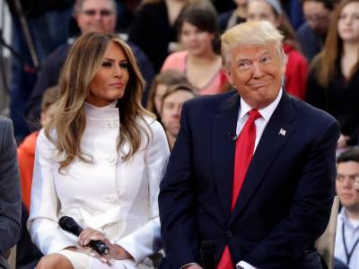 Трамп с женой ушли на карантин с подозрением на коронавирус