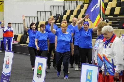 Здоровые и активные сахалинские пенсионеры участвуют в фестивале спорта