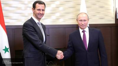 Башар Асад отметил значимость России на международном уровне