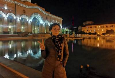 Юлия Чечерина попала под обстрел беспилотников в Нагорном Карабахе