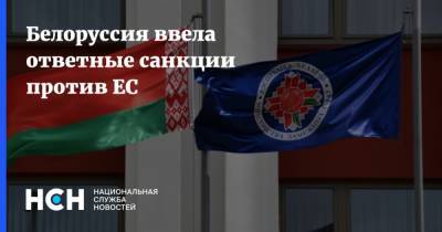 Белоруссия ввела ответные санкции против ЕС
