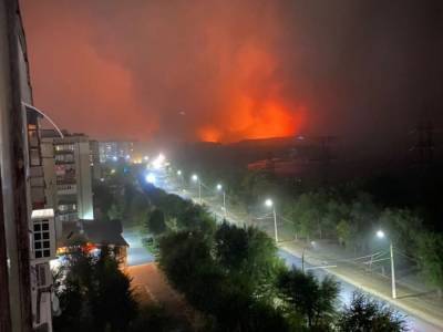 Пожары в Луганской области: Угрозы для Северодонецка на данный момент нет
