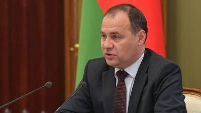Головченко утвержден в должности премьер-министра Белоруссии