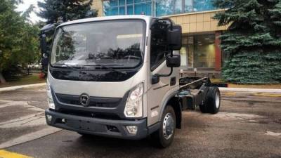 Опубликованы фотографии грузовика «ГАЗ Валдай Next»