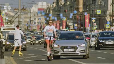 За сентябрь в Петербурге открылось четыре сервиса аренды самокатов