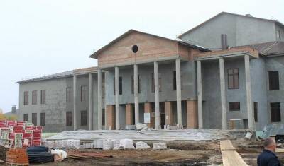 Строительство Дворца культуры в Ишиме закончат в ноябре 2021 года