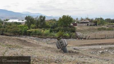 Момент удара по мосту между Арменией и Карабахом попал на видео