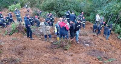Спасатели нашли тела двух мужчин под оползнем в Аджарии