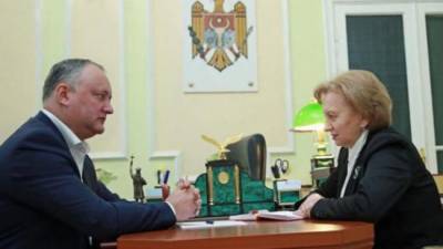 В Молдавии спикер получила полномочия президента: Додон ушёл в отпуск